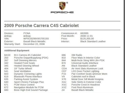 Used 2009 Porsche 911 Carrera 4S image 7