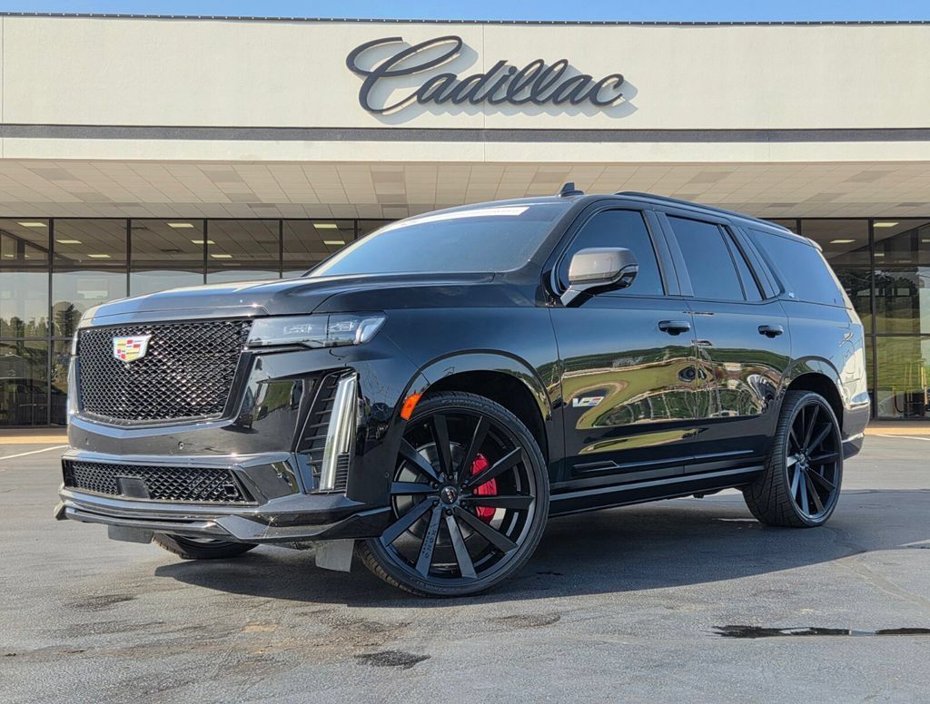 Used 2023 Cadillac Escalade V w/ Heavy-Duty Trailer Package AWD/4WD image 1