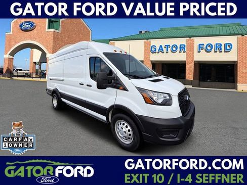 Certified 2024 Ford Transit 350 148 High Roof Extended DRW RWD image 1