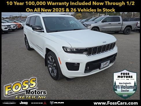 Certified 2022 Jeep Grand Cherokee L Overland image 1