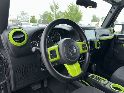 Used 2015 Jeep Wrangler Unlimited Sport w/ Mopar Black Appearance Group AWD/4WD image 14