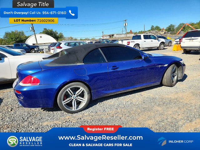 Used 2007 BMW M6 Convertible RWD image 4