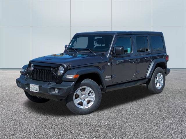 Used 2021 Jeep Wrangler Unlimited Sport AWD/4WD image 1