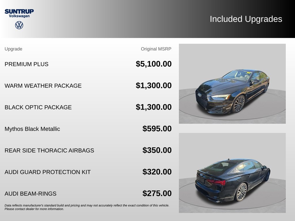 Used 2023 Audi A5 2.0T Premium Plus w/ Premium Plus AWD/4WD image 2