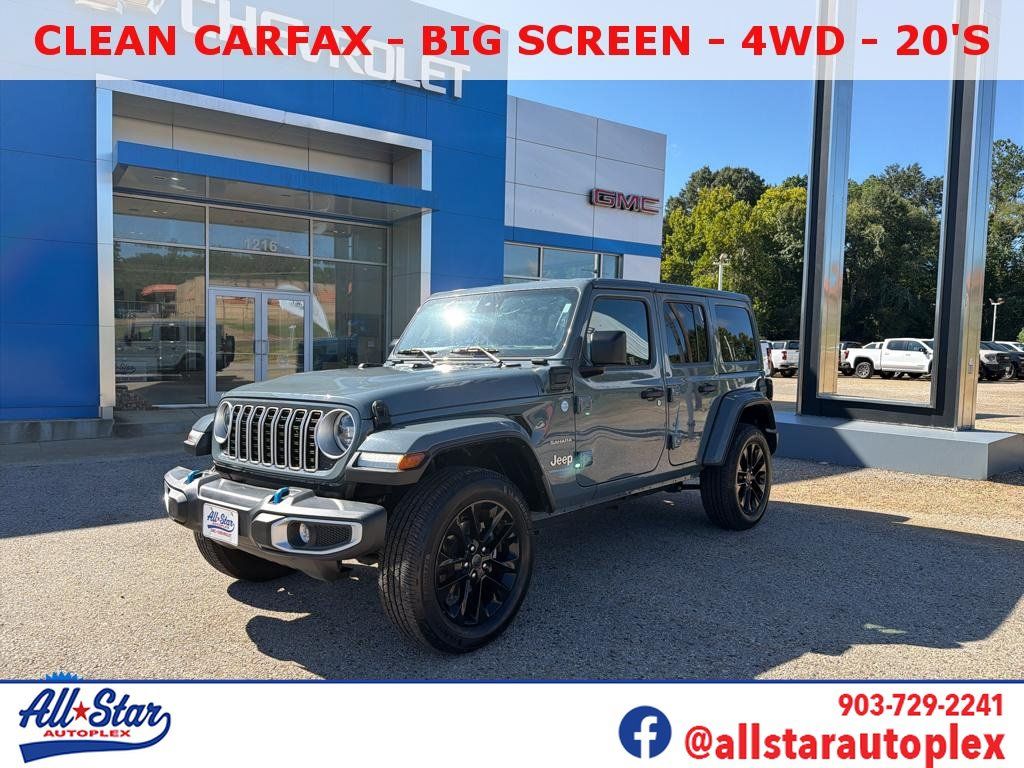 Used 2024 Jeep Wrangler Unlimited Sahara AWD/4WD image 1
