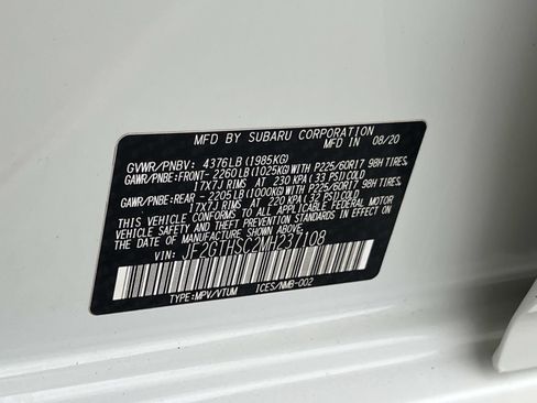 Used 2021 Subaru Crosstrek 2.5i Sport w/ Moonroof Package image 36