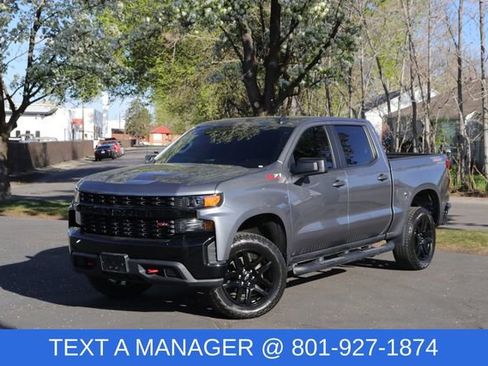 Used 2022 Chevrolet Silverado 1500 Custom Trail Boss w/ LPO, Dark Essentials Package image 1