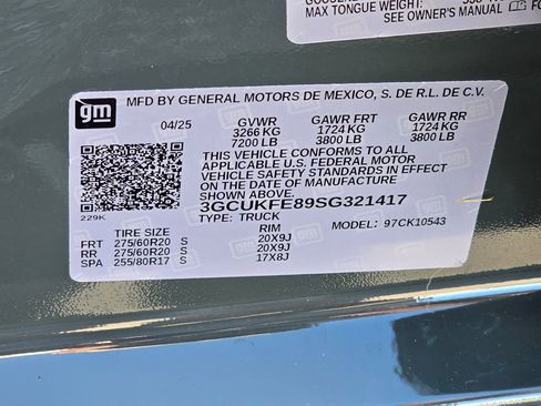 Certified 2025 Chevrolet Silverado 1500 LT Trail Boss w/ LT Trail Boss Premium Package image 54