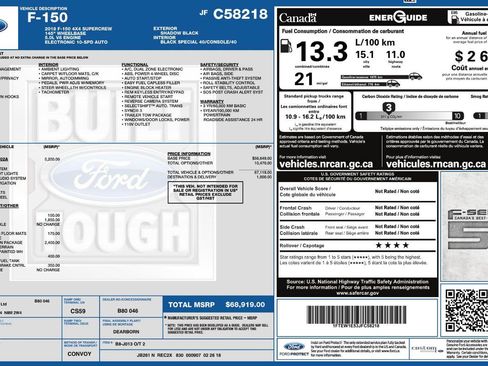 Used 2018 Ford F150 Lariat w/ Equipment Group 502A Luxury AWD/4WD image 9
