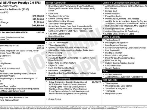 Certified 2025 Audi Q5 Prestige AWD/4WD image 49