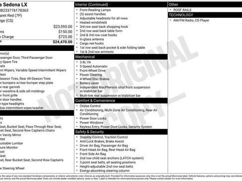 Used 2007 Kia Sedona LX image 12