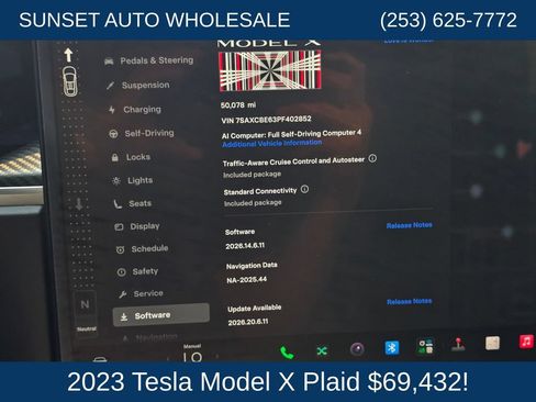 Used 2023 Tesla Model X Plaid AWD/4WD image 30