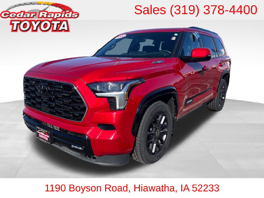 Certified 2024 Toyota Sequoia Platinum AWD/4WD 360° Tour
