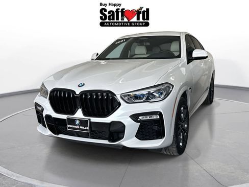Used 2021 BMW X6 M50i w/ Executive Package image 1