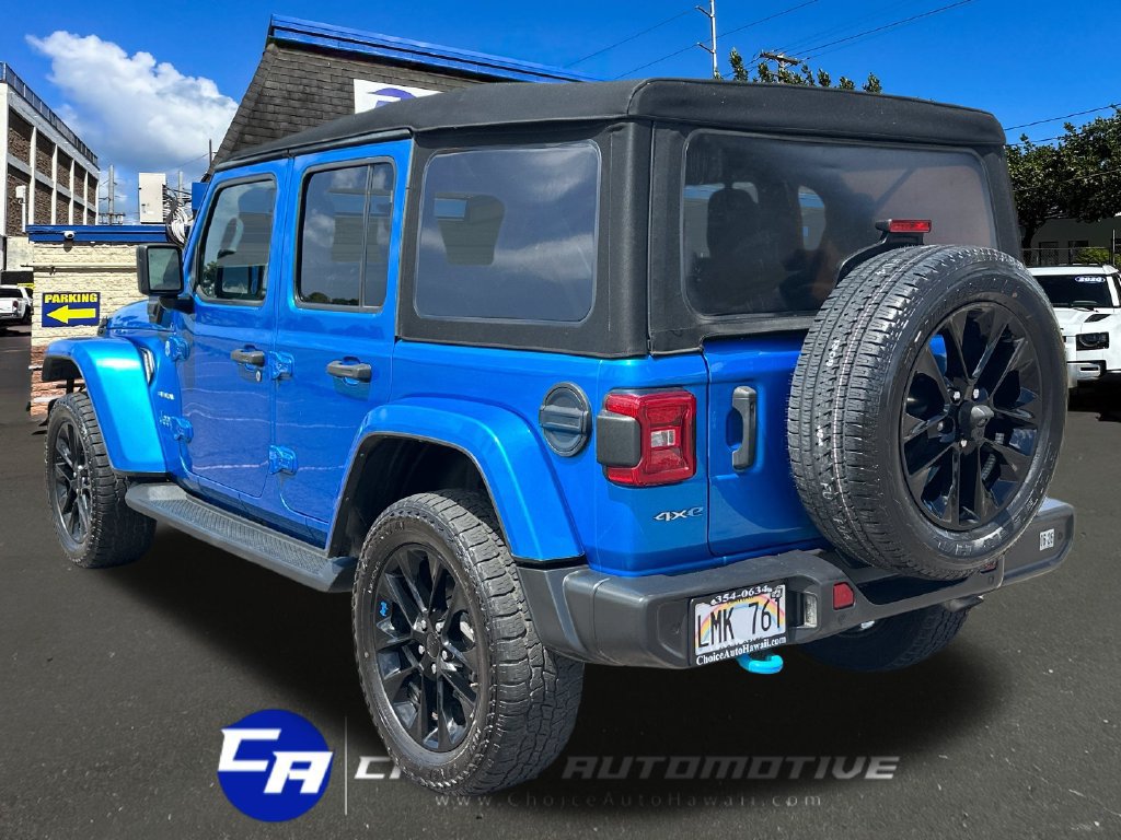 Used 2022 Jeep Wrangler Unlimited Sahara w/ Safety Group AWD/4WD image 5