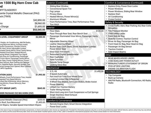 Used 2020 RAM 1500 Big Horn image 2