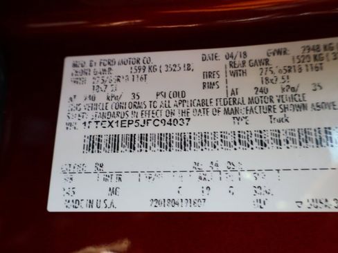 Used 2018 Ford F150 XLT w/ Equipment Group 302A Luxury image 36