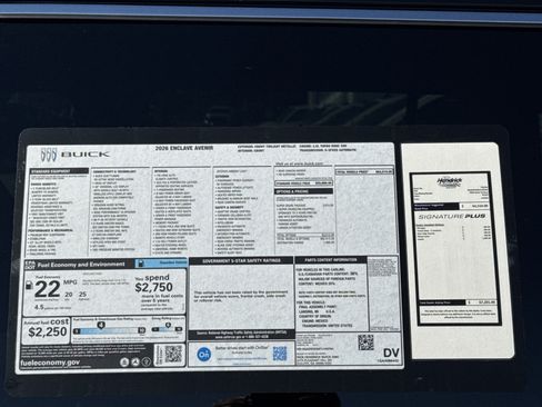 New 2026 Buick Enclave Avenir w/ Super Cruise Package image 38