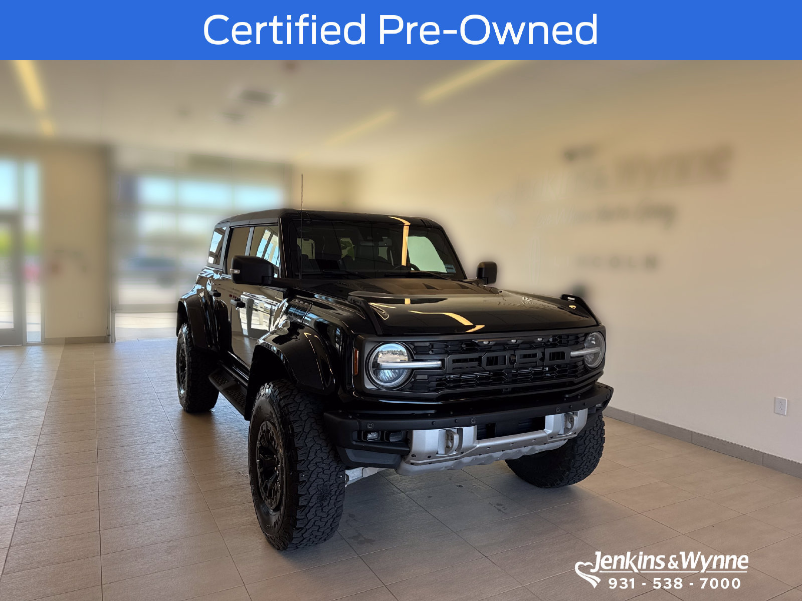 Certified 2024 Ford Bronco Raptor AWD/4WD image 1