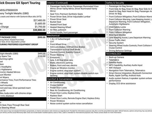 Used 2026 Buick Encore GX Sport Touring w/ Comfort Package FWD image 4