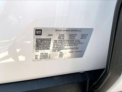 New 2026 Chevrolet Tahoe LS w/ Max Trailering Package AWD/4WD image 14