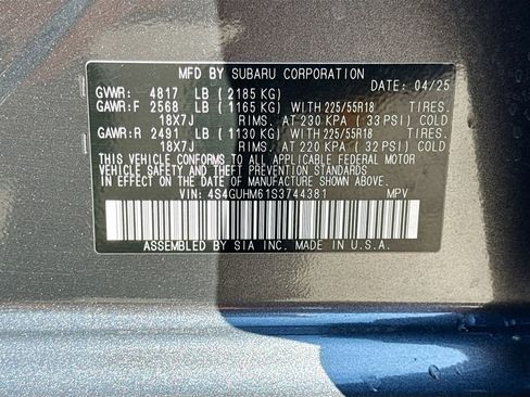 Certified 2025 Subaru Crosstrek 2.5i Limited w/ Crosstrek Mirror Package image 45