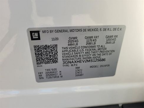 Certified 2021 Chevrolet Equinox LS w/ LS Convenience Package image 20