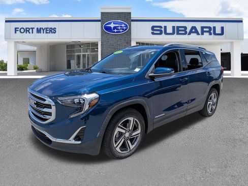 Used 2021 GMC Terrain SLT w/ Infotainment Package II FWD image 8