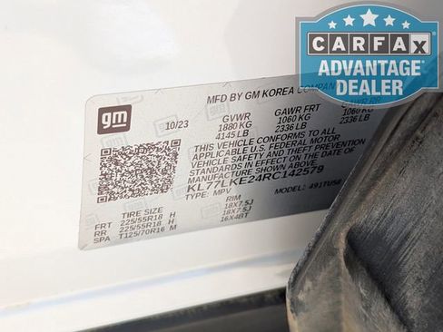 Used 2024 Chevrolet Trax ACTIV w/ Sunroof Package FWD image 31