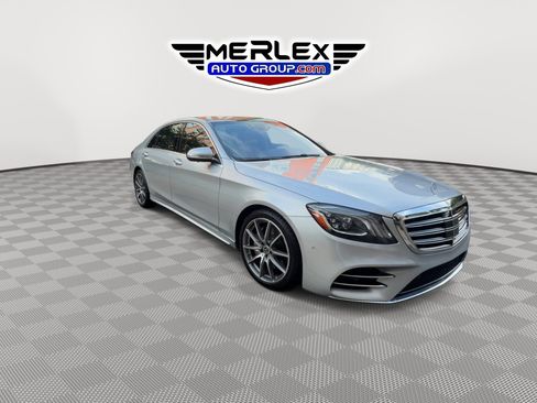 Used 2020 Mercedes-Benz S 560 Sedan w/ AMG Line Exterior image 2