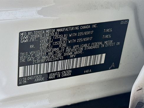 Used 2025 Toyota RAV4 LE FWD image 12