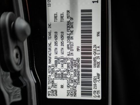 New 2026 Toyota Sequoia TRD Pro image 50