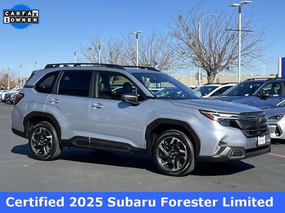 Certified 2025 Subaru Forester Limited w/ Popular Package #2