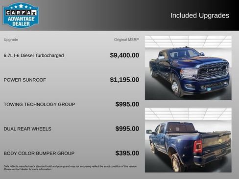 Used 2021 RAM 3500 Limited w/ Towing Technology Group image 3