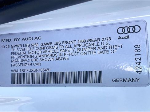 Used 2025 Audi A5 2.0T Premium w/ Convenience Package image 33