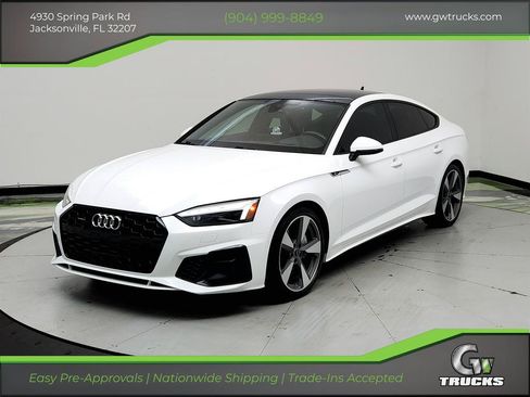Used 2021 Audi A5 2.0T Prestige w/ Black Optic Package AWD/4WD image 1