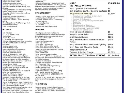 Used 2021 INFINITI Q50 Red Sport 400 w/ Proactive Package image 2