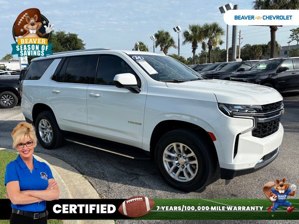 Used 2024 Chevrolet Tahoe LS w/ Driver Alert Package AWD/4WD image 9