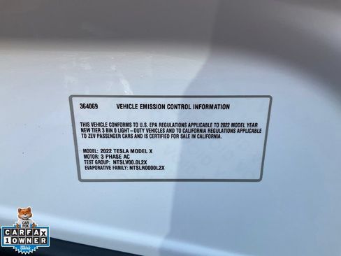 Used 2022 Tesla Model X AWD/4WD image 13