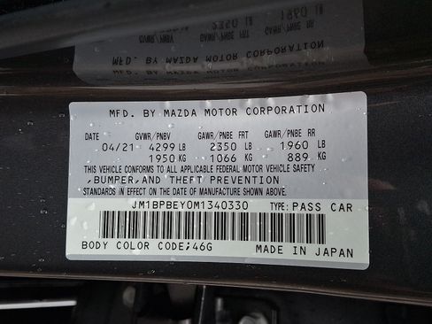 Used 2021 MAZDA MAZDA3 2.5 Turbo Sedan w/Premium Plus AWD/4WD image 27