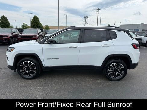 Certified 2022 Jeep Compass Limited w/ Sun and Sound Group AWD/4WD image 8