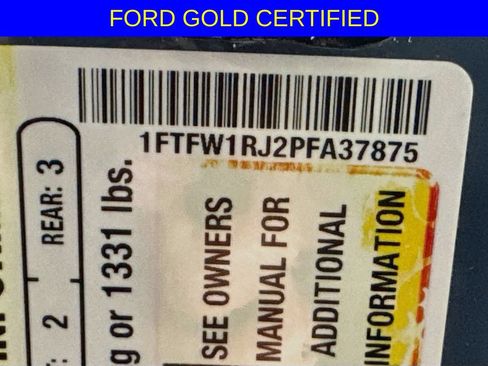Certified 2023 Ford F150 Raptor w/ Equipment Group 802A Raptor R AWD/4WD image 37