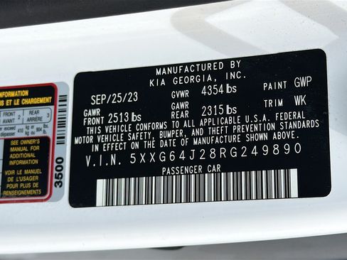 Used 2024 Kia K5 GT-Line FWD image 42