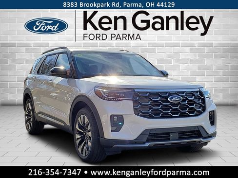 New 2026 Ford Explorer Platinum w/ LUX Leather Package image 3