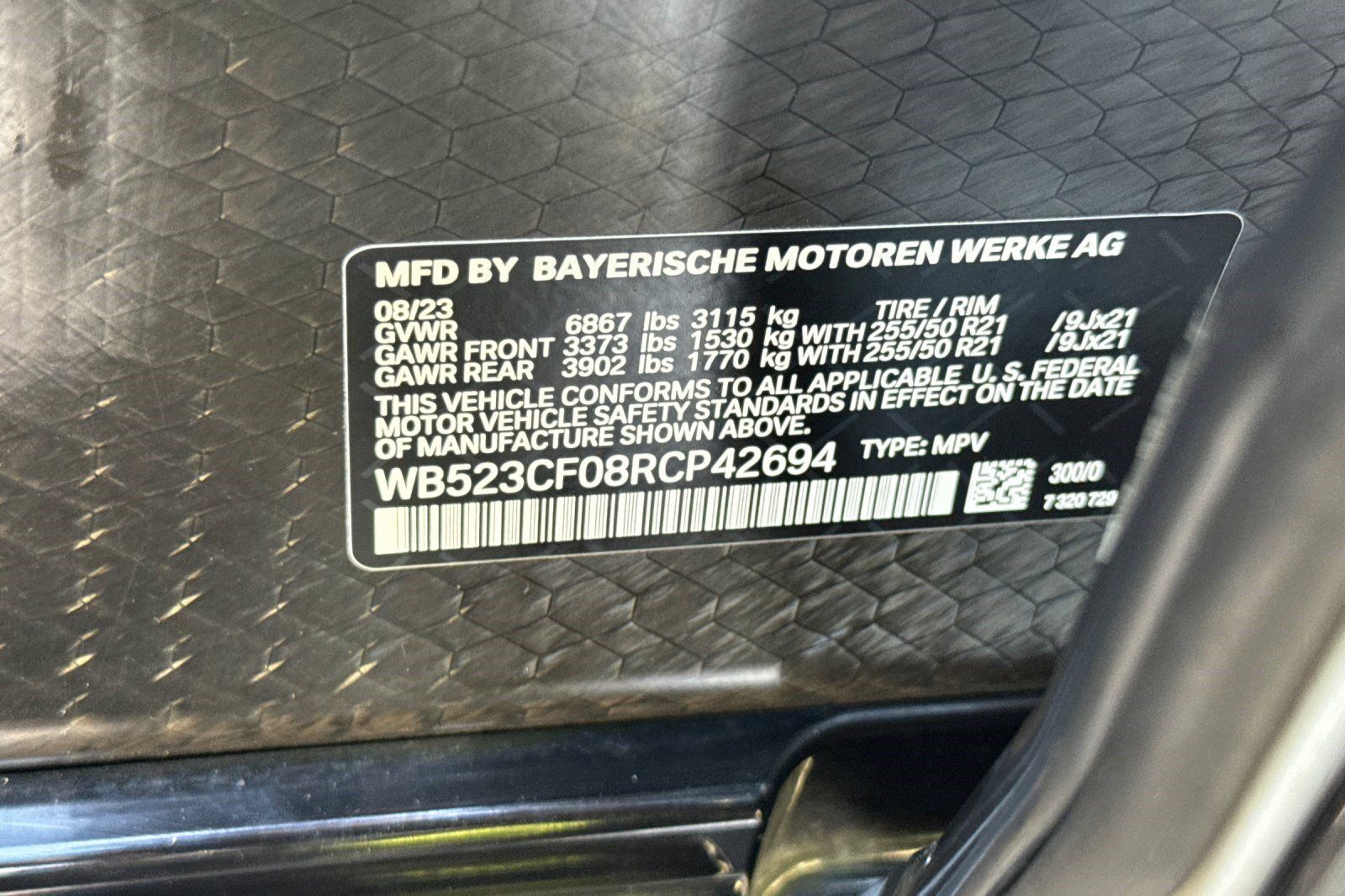 Used 2024 BMW iX xDrive50 w/ Sport Package AWD/4WD image 41