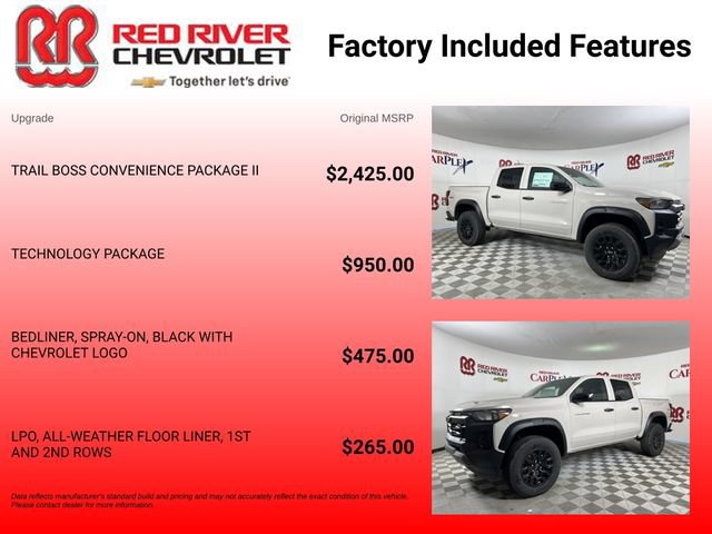 New 2026 Chevrolet Colorado Trail Boss AWD/4WD image 14