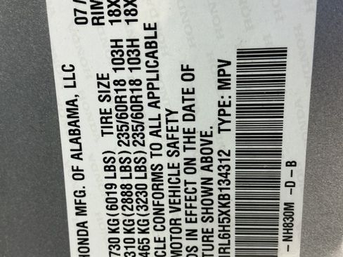 Used 2019 Honda Odyssey EX image 48