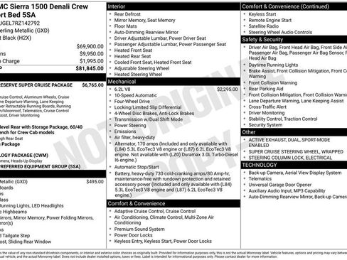 Certified 2024 GMC Sierra 1500 Denali AWD/4WD image 13