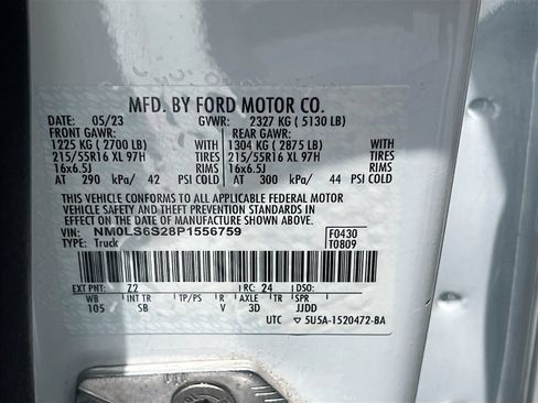 Used 2023 Ford Transit Connect XL FWD image 30