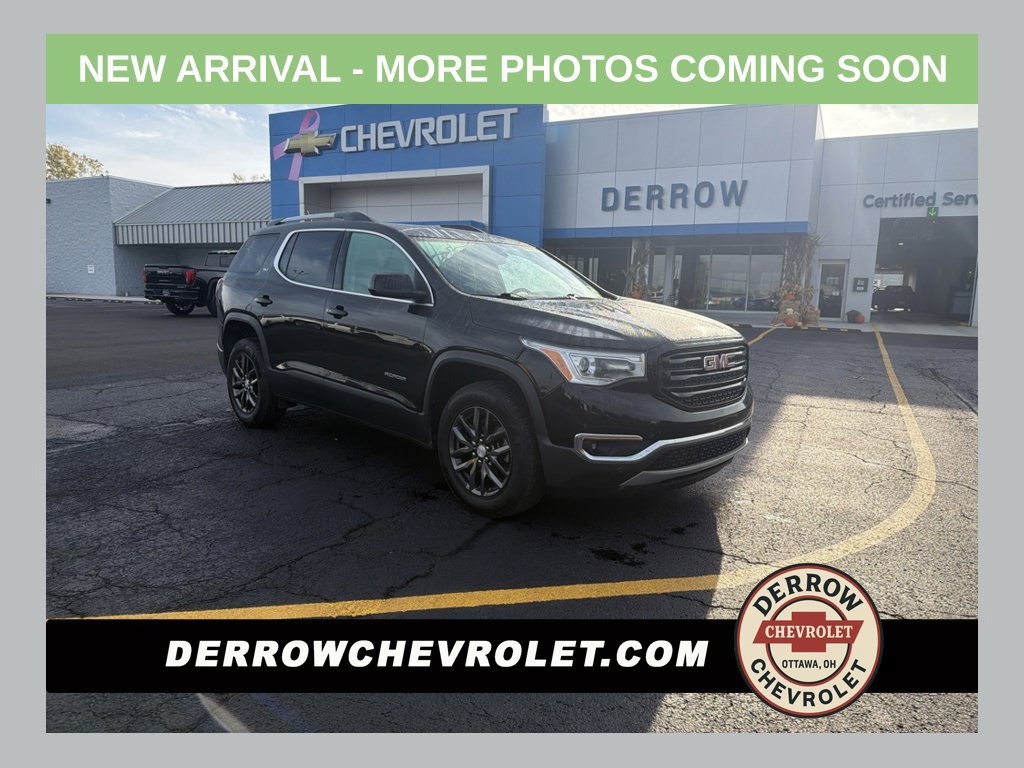 Used 2019 GMC Acadia SLT w/ LPO, Black Accent Package FWD image 1